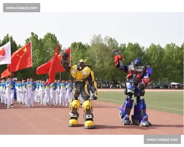 重庆电信职院运动会开幕：方阵舞燃爆青春赛场